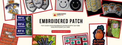 Embroidered Patches Canada - Toronto business