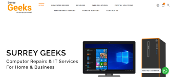 Surrey Geeks – Network Support Services - Network Setup & Support listing in Surrey