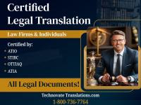 ⚖️ Certified Legal Translation Services – All Legal Docs - Ottawa - Legal Advice listing