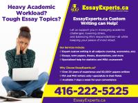 Top Essay Writer in Kingston - EssayExperts.ca Open 7 days - Kingston - Writing listing