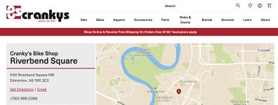 Your One-Stop Sporting Goods Destination: - Edmonton - Bike Parts listing