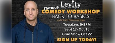 Master the Art of Stand-Up Comedy with Scott Faulconbridge - Hamilton - Theatre & Comedy Shows listing