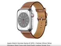 Hermès Apple Watch Series 8 - GPS + Cellular 45mm - Edmonton - Electronics listing
