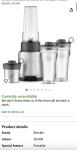 High-Performance Breville Boss To Go Blender – $100 - Toronto - Electronics listing