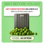 Get 3 Months FREE for New A/C with Go Lime - Toronto - Household listing