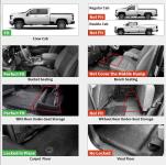 LASFIT Floor Mats for 2019-2026 Chevy Silverado 1500 - $100 - photo 2 / 4