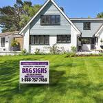Custom White Lawn Bag Signs in Canada—Boost Local Business Visibility - photo 2 / 2