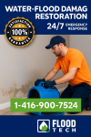 Flood Tech | Water Damage Restoration - Toronto - Remodeling Services listing