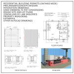 Building permits / Concept drawings etc. - Hamilton - CAD Technician/Designer listing
