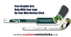 Custom Hockey Mini Sticks – Great for Teams, Events & Gifts - Toronto - Sports & Outdoors listing