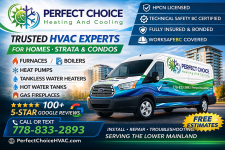 Perfect Choice Heating & Cooling - Promotional Services listing in Coquitlam