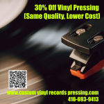 30% Off Vinyl Pressing (Same Quality, Lower Cost) - Printing & Photocopying listing in Toronto