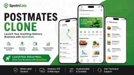 Ready to Start Delivering Anything? Try SpotnEats Postmates Clone - Custom Software Development listing in Coquitlam