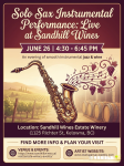 Okanagan Sax - Live Show at Sandhill Wines - Concerts listing in Kelowna