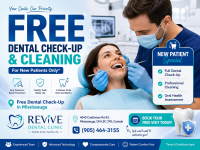 Affordable Dental Care in Mississauga – FREE Dental Check-up at Revive - General Practice listing in Toronto