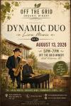 Dynamic Duo Band - Live Show at Off The Grid Organic Winery - Concerts listing in Kelowna