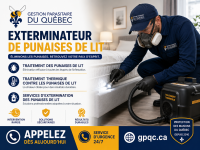 Gestion parasitaire du Québec - Québec City - Insect Control listing