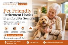 Pet Friendly Retirement Homes Brantford for Seniors - General listing in Kitchener-Waterloo