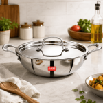 24 cm Indian Wok – Triply Stainless Steel with Lid | $45 - Household listing in Toronto