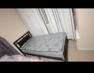 Single metal bedframe with mattress - Furniture listing in Toronto