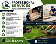 Furniture moving services - Moving & Storage listing in Guelph