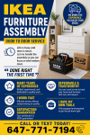 Ikea Furniture Assembly - Furniture Assembly listing in Toronto