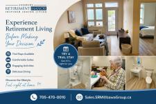 Try Retirement Living Before You Decide! - General listing in Sudbury