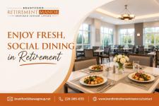 Enjoy Fresh, Social Dining in Brantford Retirement Manor 🍽️ - General listing in Kitchener-Waterloo