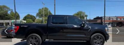 2023 Ford F-150 Lariat 4x4 Crew Cab – 69,732 km – Black – Automatic - photo 3 / 5