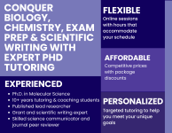 PhD Tutor: Biology, Chemistry, Lab & Exam (MCAT/DAT) Prep - Science Tutoring listing in Toronto