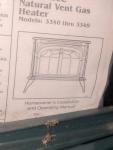 Brand new Vermont Castings Radiance Natural Vent Gas Heater / Stove. - photo 2 / 2