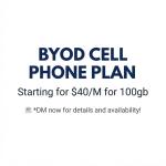 BYOD CELLPHONE PLAN IN JUST $40 - Cell Phones listing in Hamilton