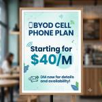 BYOD Cellphone plan in just $40 - Cell Phones listing in Calgary