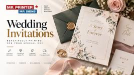 Custom Wedding Invitation Printing in Etobicoke | Mr. Printer - Printing & Photocopying listing in Toronto