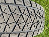 Four winter tires Blizzak 255/60R18 on rims - Car Parts & Accessories listing in Ottawa