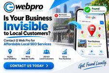 Is Your Business Invisible to Local Customers? | G Web Pro - Promotional Services listing in Toronto
