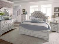European Style Magnolia Manor Queen Size Panel Bed Set (6 PC) - Furniture listing in Toronto