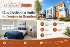 One Bedroom Suite for Seniors in Brantford - General listing in Kitchener-Waterloo