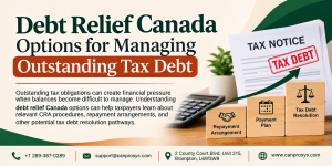 Debt Relief Canada Options for Managing Outstanding Tax Debt - Tax Preparation listing in Toronto