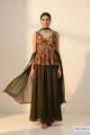 Peplum Top with Sharara - Women's Clothes listing in Calgary