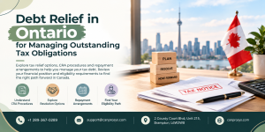 Debt Relief in Ontario for Managing Outstanding Tax Obligations - Tax Preparation listing in Toronto